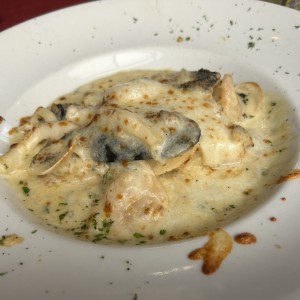 Filete de Corvina Rellena de Mariscos
