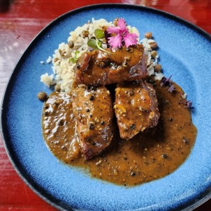Filete de Res a la Pimienta