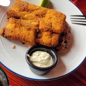 Filete de Corvina Apanado