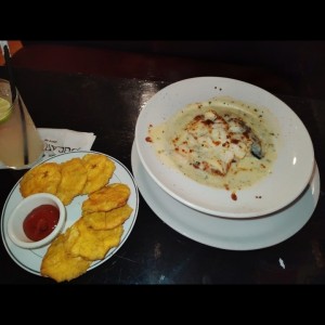 Filete de Corvina Rellena de Mariscos