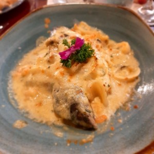 Filete de Corvina Rellena de Mariscos