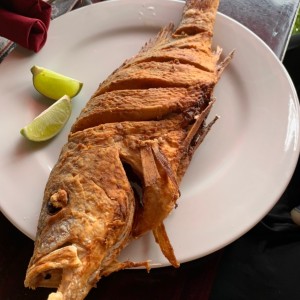 Pargo Entero Frito