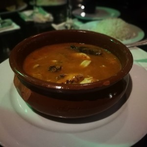 Cazuela de mariscos