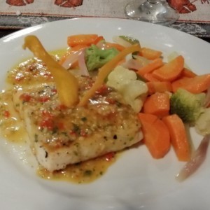 Corvina al Ajillo