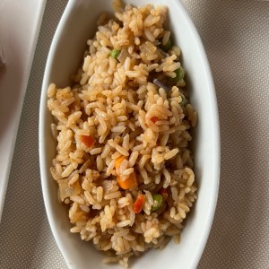 Arroz con vegetales
