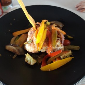 filete de pescado a la plancha