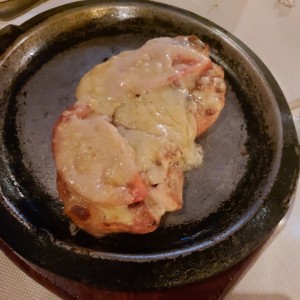 Pollo gratinado