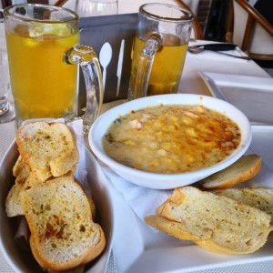 Entrada de Gratin de Mariscos