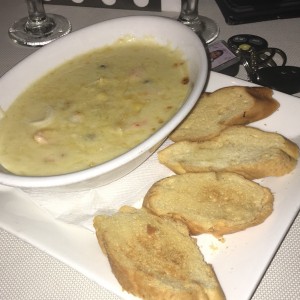 gratin de mariscos