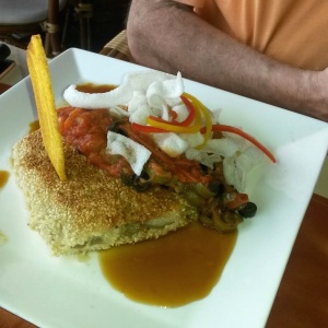 Filet de Corvina al sesamo