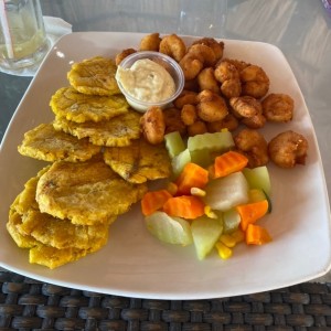 Camarones apanados