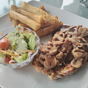 Pollo en salsa mignon