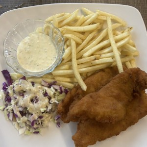Filete de Pescado apanado o al ajillo