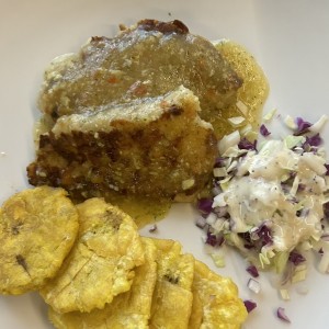 Filete de Pescado apanado o al ajillo