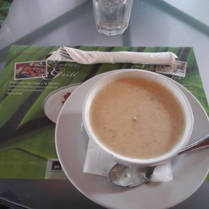 crema de mariscos