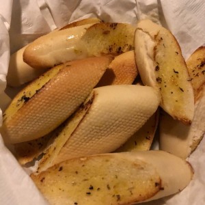 Pan con ajo. 