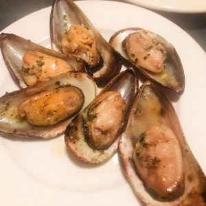 Mejillones a la brasa. ???
