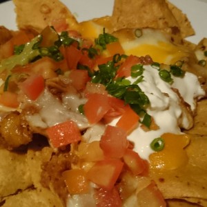 nachos de carne