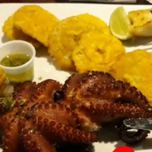 Pulpo a las brasas