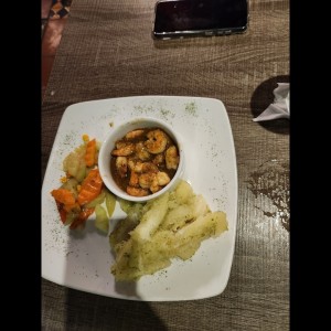 camarones al ajillo