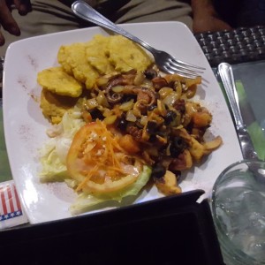 Pulpo a la criolla