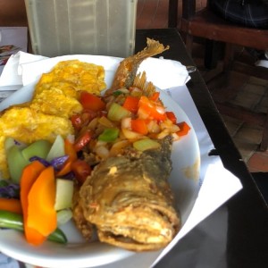 Pescado frito