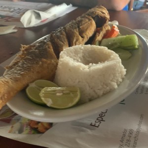 Pescado frito