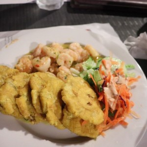 camarones al ajillo