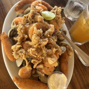 Medio mixto de Mariscos