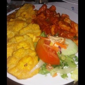 camarones a la criolla