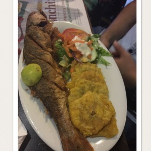Pescado frito