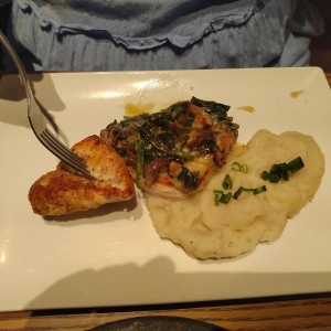 Chicken Spinach Stacked 