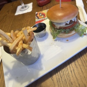 Hamburguesa whisly glaze
