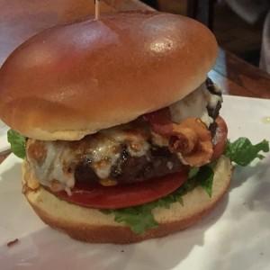 Deluciosa hamburguesa