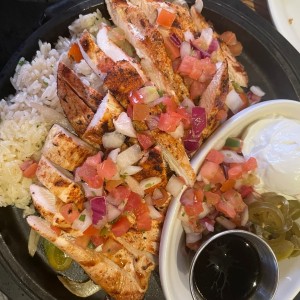 fajitas de pollo