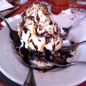 Chocolate fudge brownie