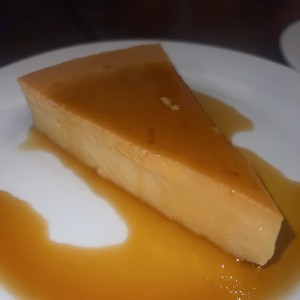Flan de la casa