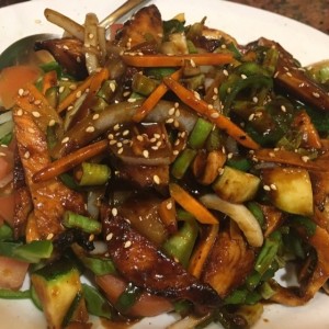 Ensalada oriental con pollo