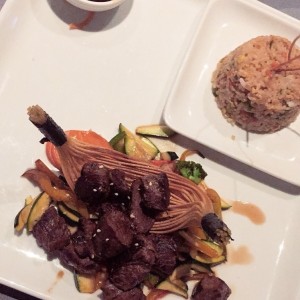 tepanyaki de carne