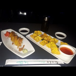 Osaka Ebi y Wantones de Cangrejo