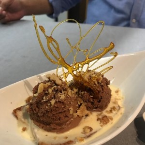 mousse de chocolate