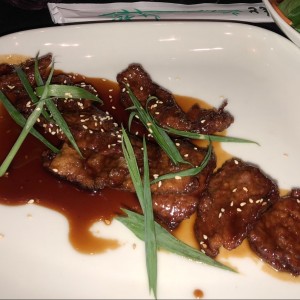 Platos fuertes - ZK Mongolian beef