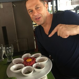Tartare filete de res al cuchillo (200gr)