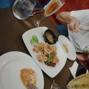 Calamares de entrada