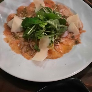 carpaccio de salmon