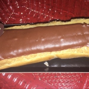 eclair de chocolate