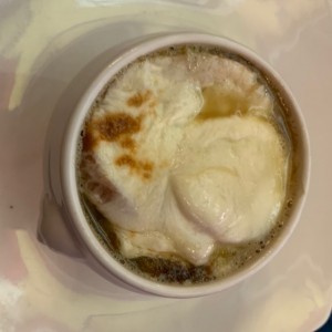 sopa de cebolla