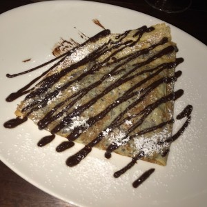 Crepe au chocolat
