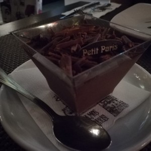mousse de chocolate