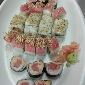 Opcion de $19.00 de armar tus rollos de sushi